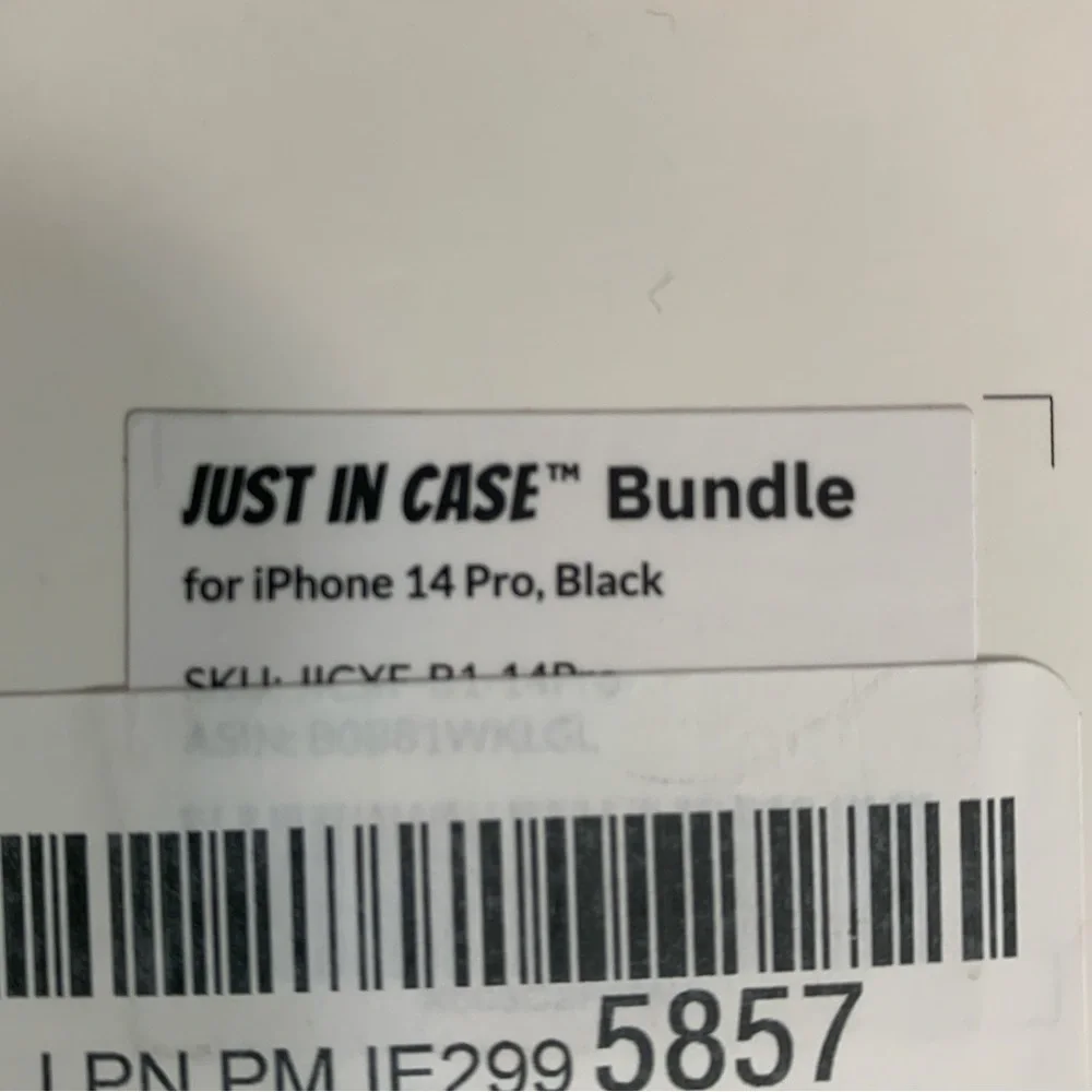 Iphone 14 pro case and screen protector bundle